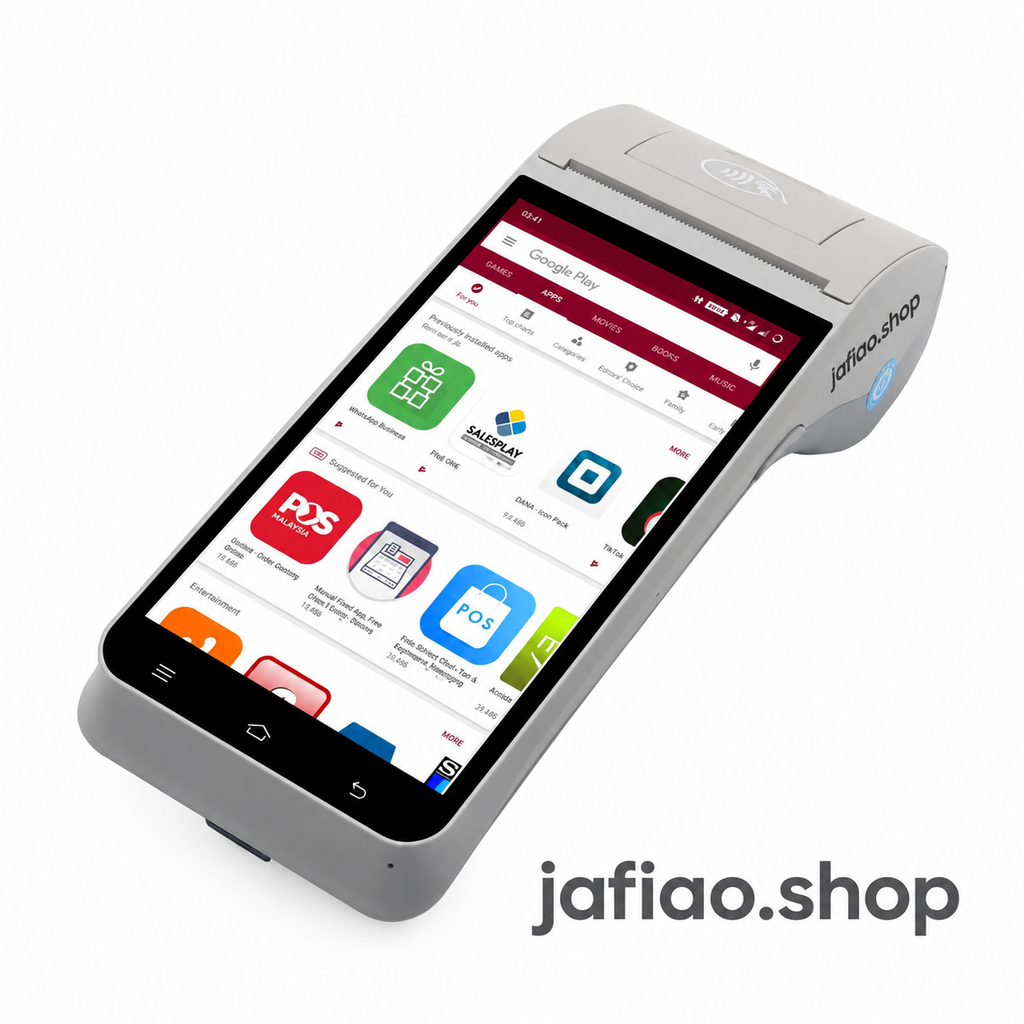 Mobiles POS-Terminal mit NFC und Belegdrucker