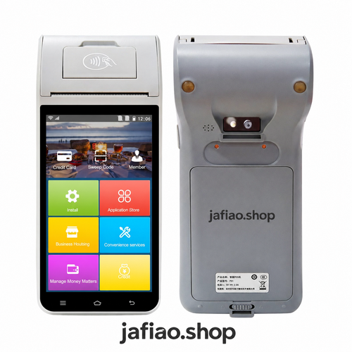 Mobiles POS-Terminal mit NFC und Belegdrucker
