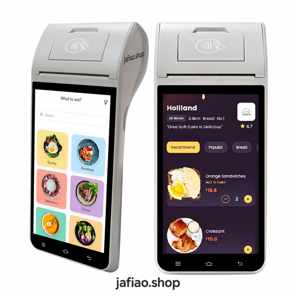 Mobiles POS-Terminal mit NFC und Belegdrucker